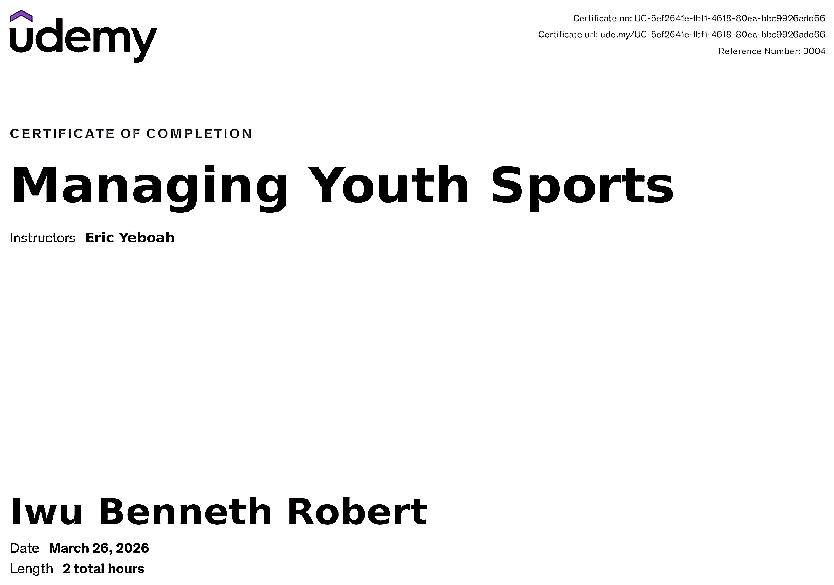 Managing Youth Sports